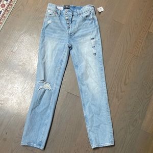 NWT Cheeky Straight High Rise Jeans